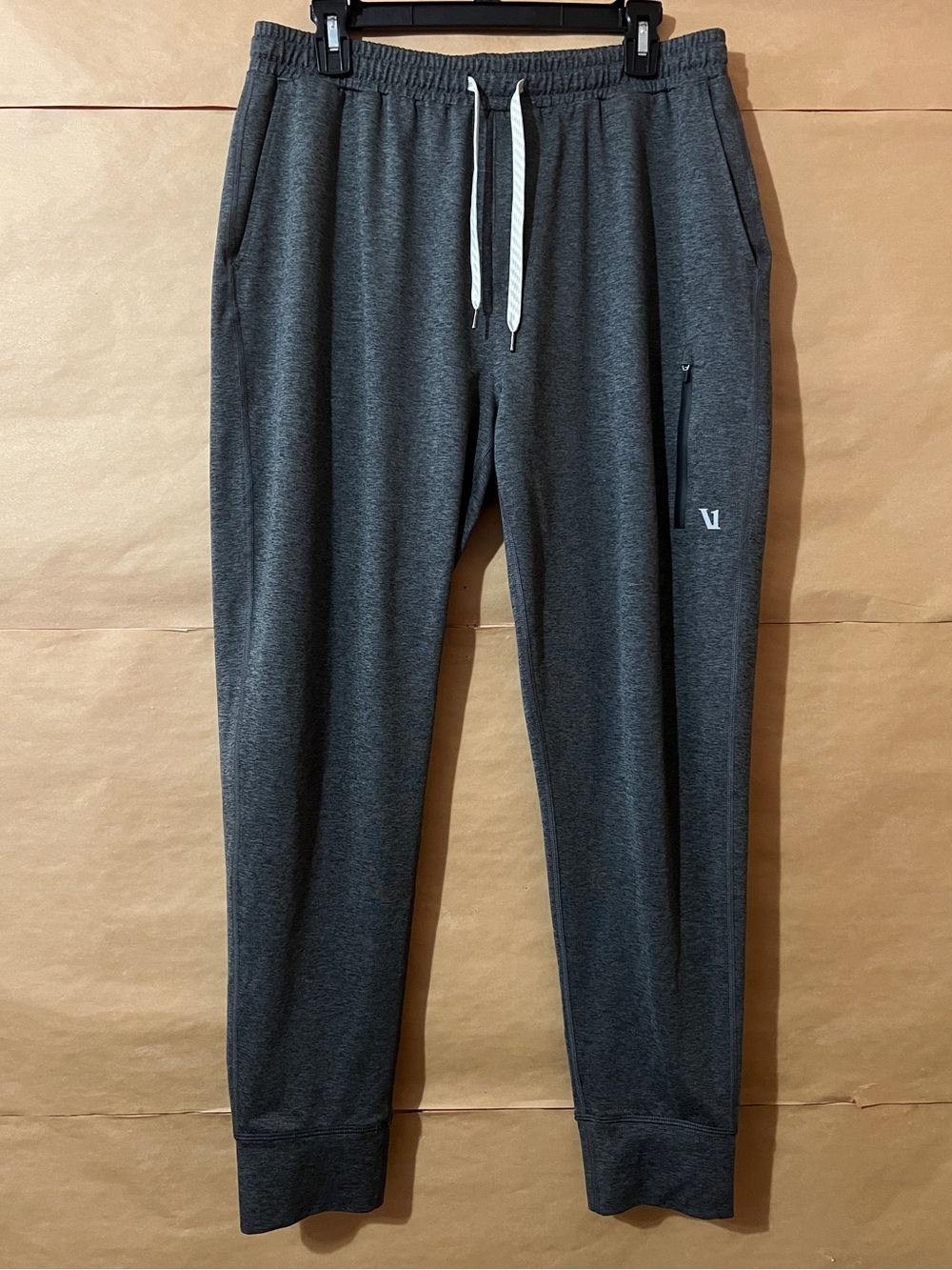 Vuori | Men's Sunday Performance Jogger Pants Pull-On Charcoal Heather Size L